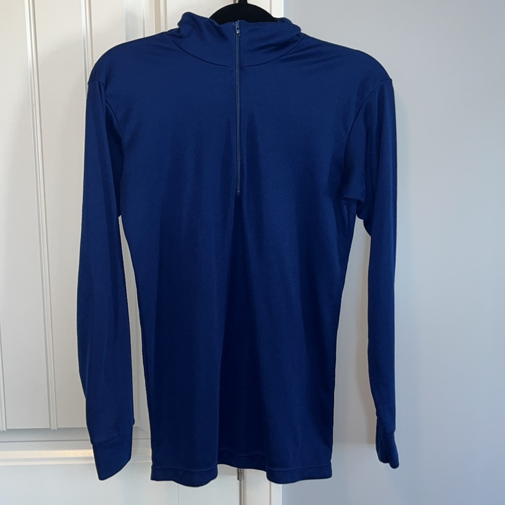 Patagonia Navy Blue Zip Up Sweater M